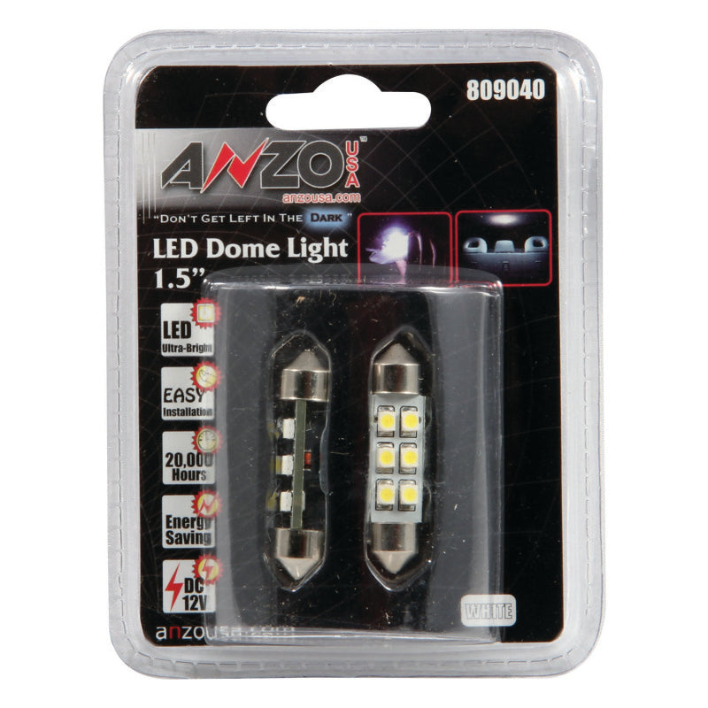 ANZO LED Dome Light Universal LED Dome Light - 1.5in - 809040-C-Dub Tech