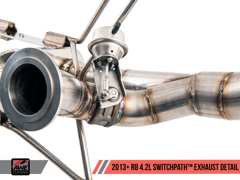 AWE Tuning Audi R8 4.2L Spyder SwitchPath Exhaust (2014+) - 3025-31032-C-Dub Tech