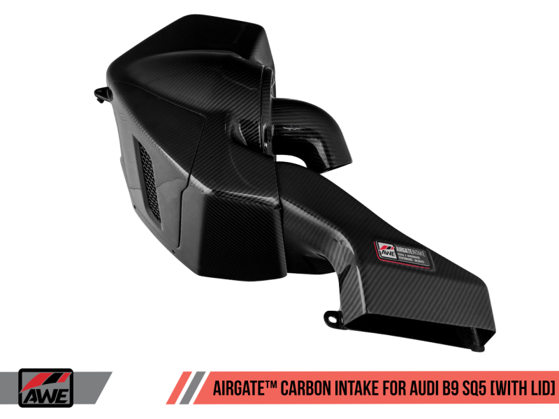 AWE Tuning Audi B9 SQ5 3.0T AirGate Carbon Fiber Intake - 2660-15060-C-Dub Tech
