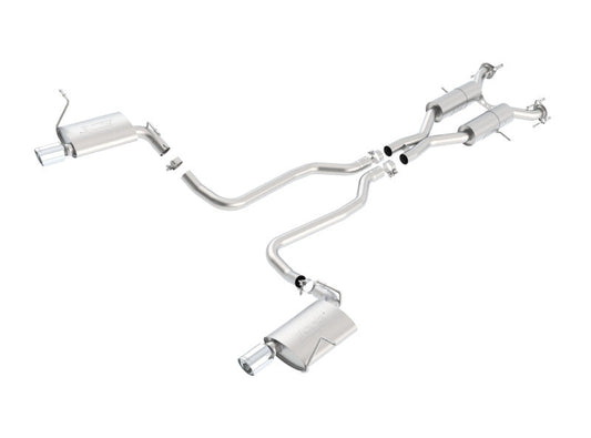 Borla 11-16 Jeep Grand Cherokee Limited/Laredo 5.7L 8cyl 4WD/RWD SS - 140406-C-Dub Tech