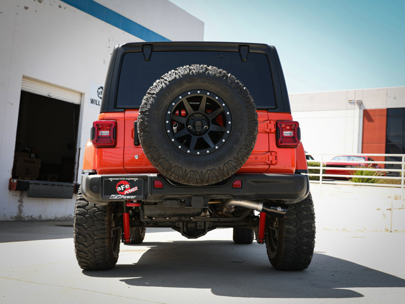 aFe 20-21 Jeep Wrangler Large Bore-HD 3in 304 Stainless Steel - 49-38092-B-C-Dub Tech