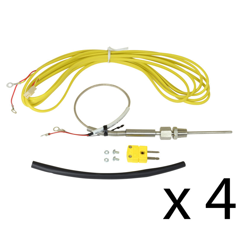 AEM Single K-Type Thermocouple Kit - 4 Pack - 30-2068-4-C-Dub Tech