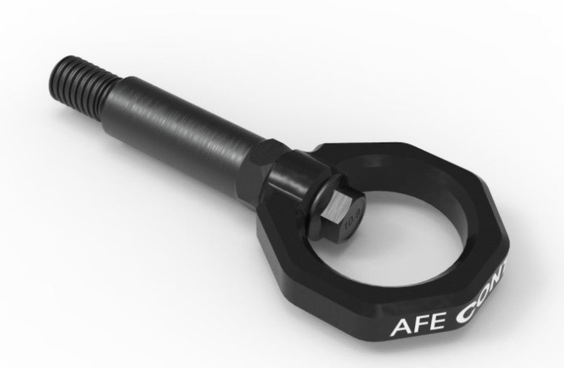 aFe Control Front Tow Hook Black BMW F-Chassis 2/3/4/M - 450-502001-B-C-Dub Tech