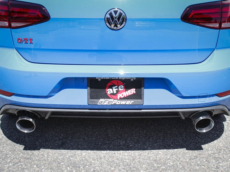aFe MACHForce XP 3in-2.5in SS Exhaust Cat-Back 18-19 Volkswagen GTI - 49-36422-P-C-Dub Tech
