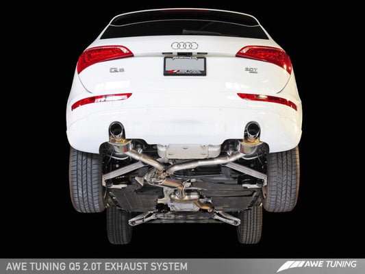 AWE Tuning Audi 8R Q5 2.0T Touring Edition Exhaust - - 3015-32026-C-Dub Tech