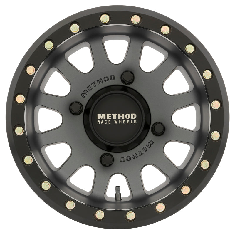 METHOD WHEELS METHOD MR401 TITANIUM W/MATTE BLACK