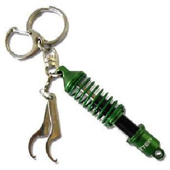 Tein Damper Keychain - Green/Black - TN016-008-GB