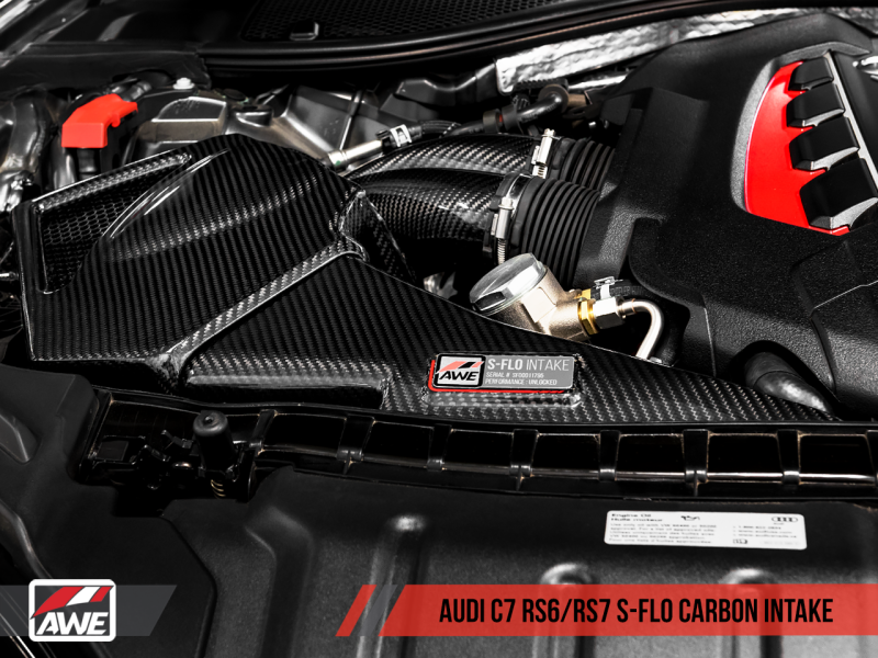 AWE Tuning Audi C7 RS6 / RS7 4.0T S-FLO Carbon - 2660-15012-C-Dub Tech