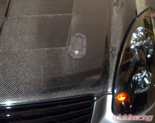 AeroCatch Carbon Fiber Design 120 Series Plus Flush Above Hood Fastners Built-in Security Lock-C-Dub Tech