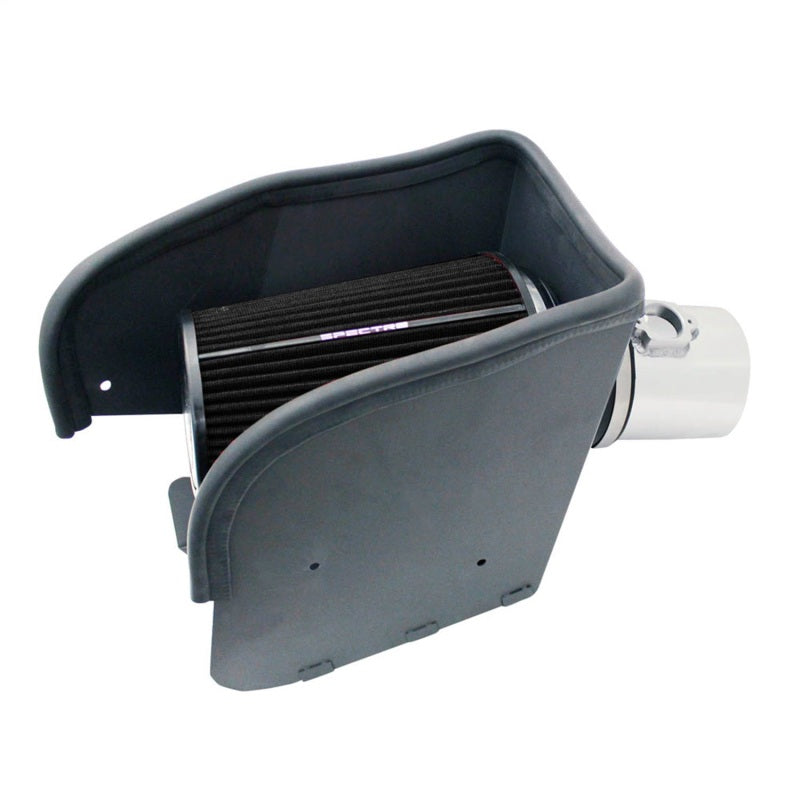 Spectre Air Intake Kit - Polished w/Red Filter HondaCivic L4-1.8L F/I 2012-2015