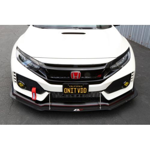 APR 2017-2020 Honda Civic Type-R Front Wind Splitter w/Factory Lip-C-Dub Tech