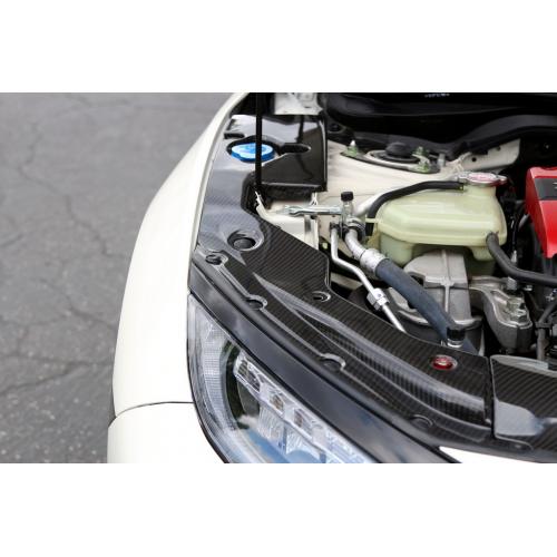 APR 2017-2021 Honda Civic Type-R Carbon Fiber Cooling Plate (Kit)-C-Dub Tech