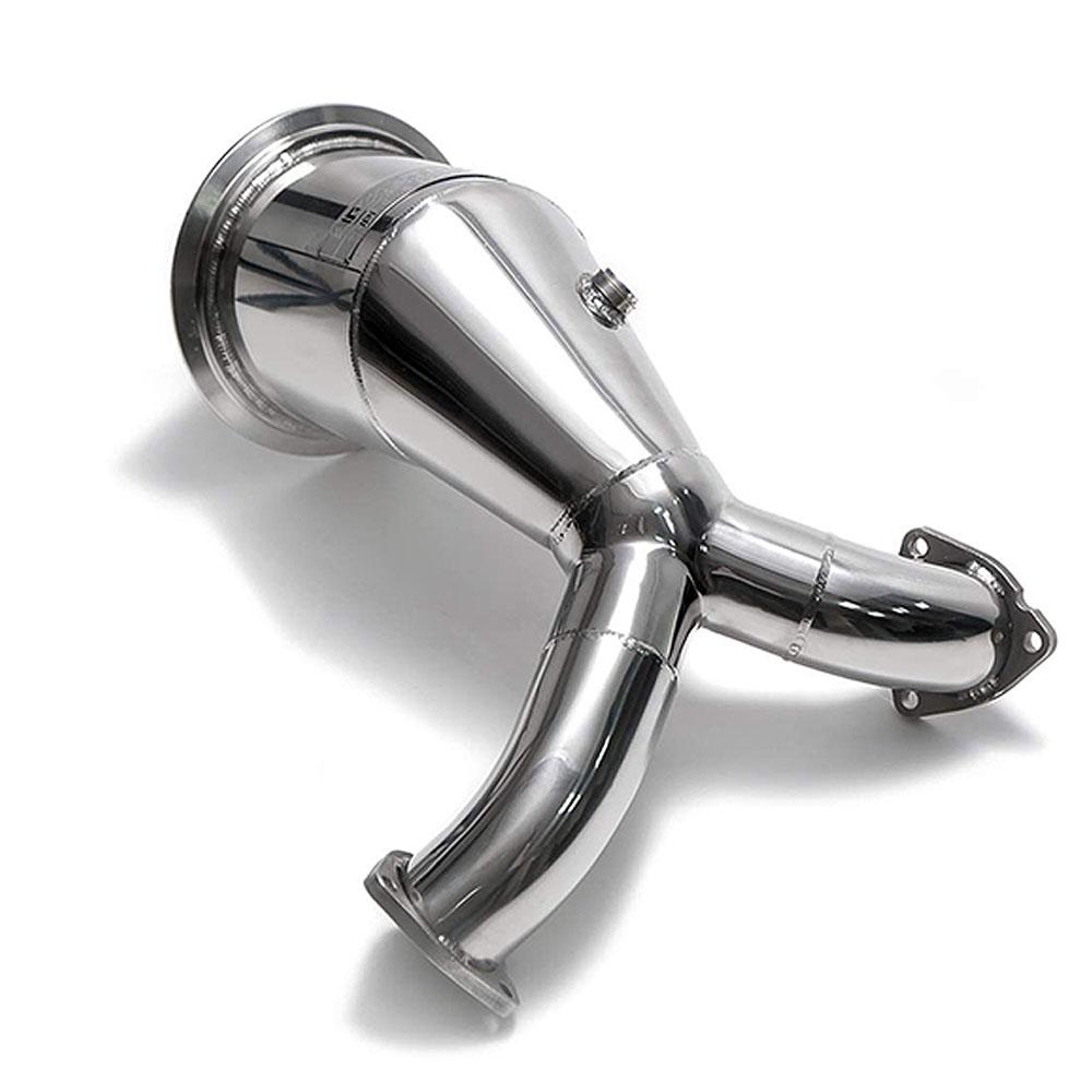 Armytrix Sport Cat Main Pipe w/200 CPSI Catalytic Converters | 2017-2020 Audi S4 Sedan / Avant 3.0L V6 Turbo B9 | Audi S5 3.0L V6 Turbo B9 (AU94S-CD)-C-Dub Tech