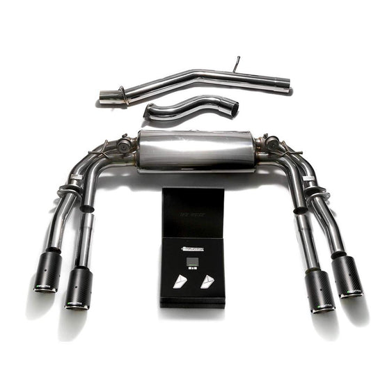 Armytrix Stainless Steel Valvetronic Catback Exhaust System | 2013-2020 Audi S3 8V Sedan 2.0 Turbo (AUVS4-QC11)-C-Dub Tech