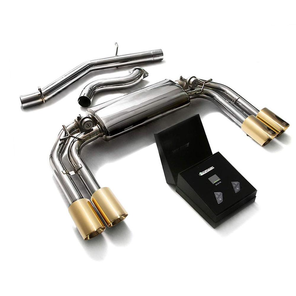 Armytrix Stainless Steel Valvetronic Catback Exhaust System | 2013-2020 Audi S3 8V Sportback (AUVS5-QC11)-C-Dub Tech