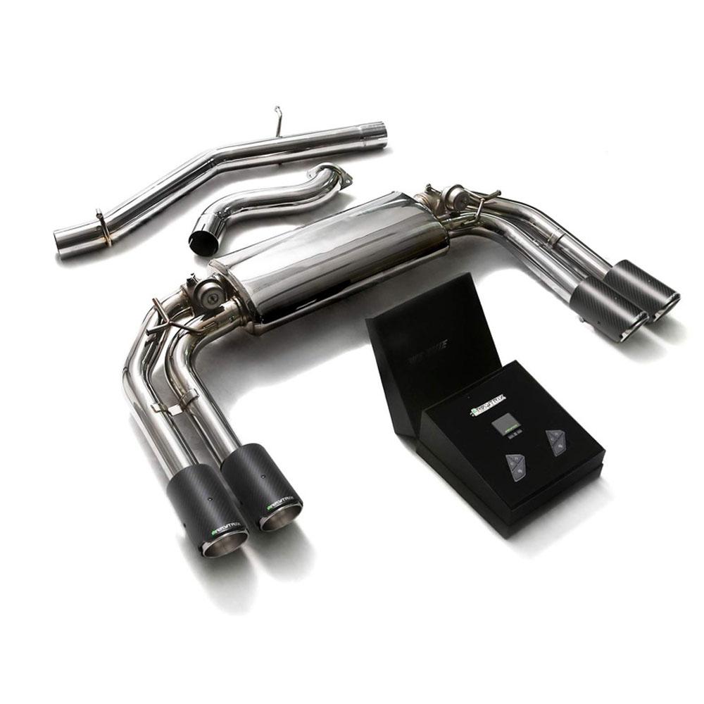 Armytrix Stainless Steel Valvetronic Catback Exhaust System | 2013-2020 Audi S3 8V Sportback (AUVS5-QC11)-C-Dub Tech