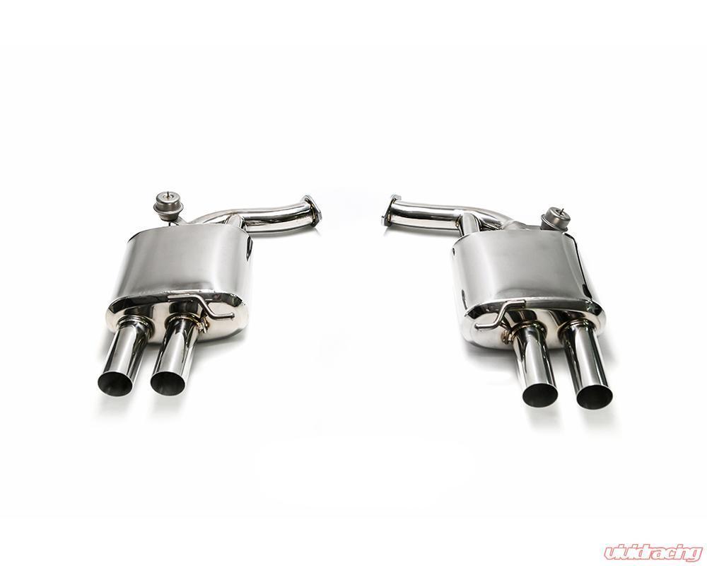 Armytrix Stainless Valvetronic Cat-Back | 2016+ Audi A4 2.0L TFSI (AU942-QS11C)-C-Dub Tech