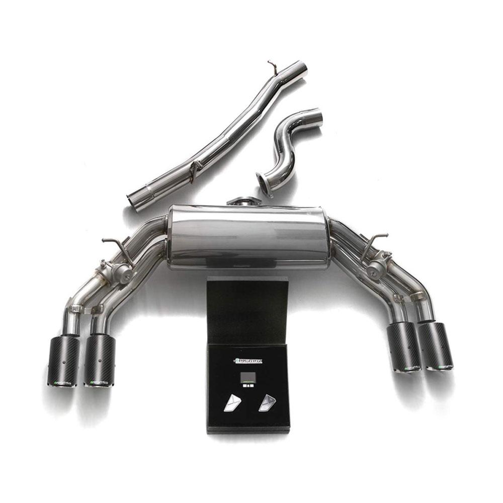 Armytrix Stainless Steel Valvetronic Catback Exhaust System | 2015-2020 Audi TT MK3 8S 2.0 (AU8SS-QC11)-C-Dub Tech