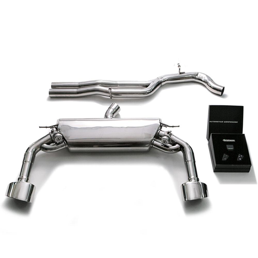 Armytrix Stainless Steel Valvetronic Catback Exhaust System | 2017-2020 Audi RS3 8V 2.5L Turbo Sedan (AU8VR-DF+AU8VR-4S39C)-C-Dub Tech