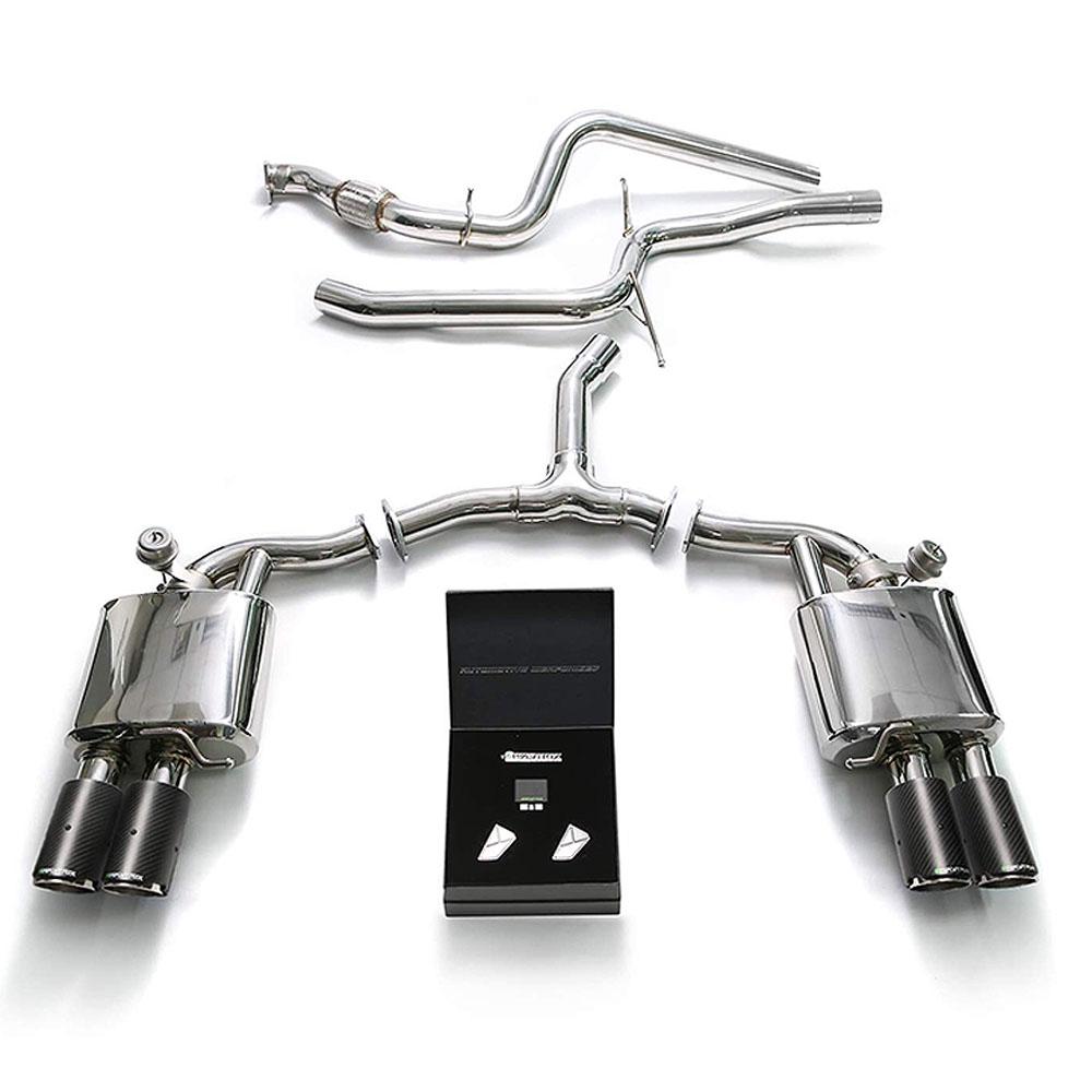 Armytrix Stainless Steel Valvetronic Catback Exhaust System | 2016-2021 Audi A5 (AU952-QC11)-C-Dub Tech