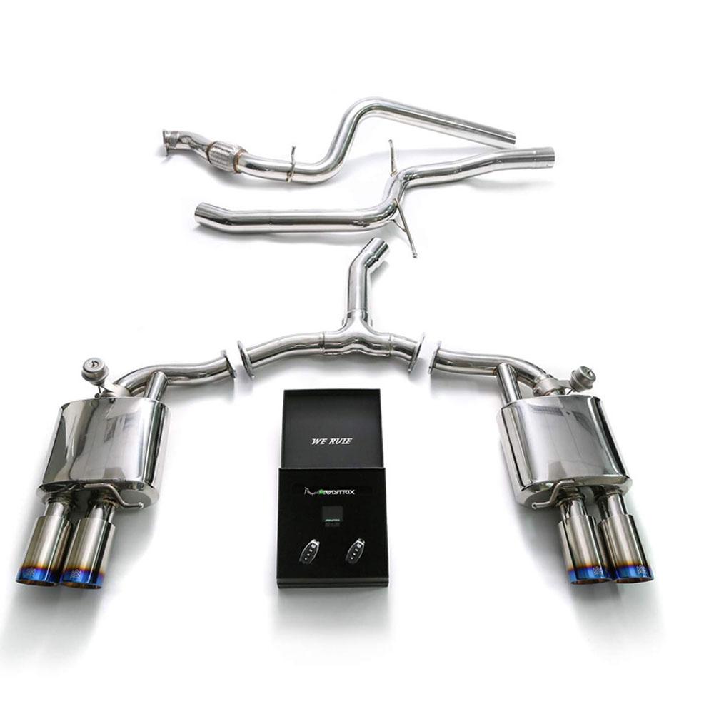 Armytrix Stainless Steel Valvetronic Catback Exhaust System | 2016-2021 Audi A5 (AU952-QC11)-C-Dub Tech
