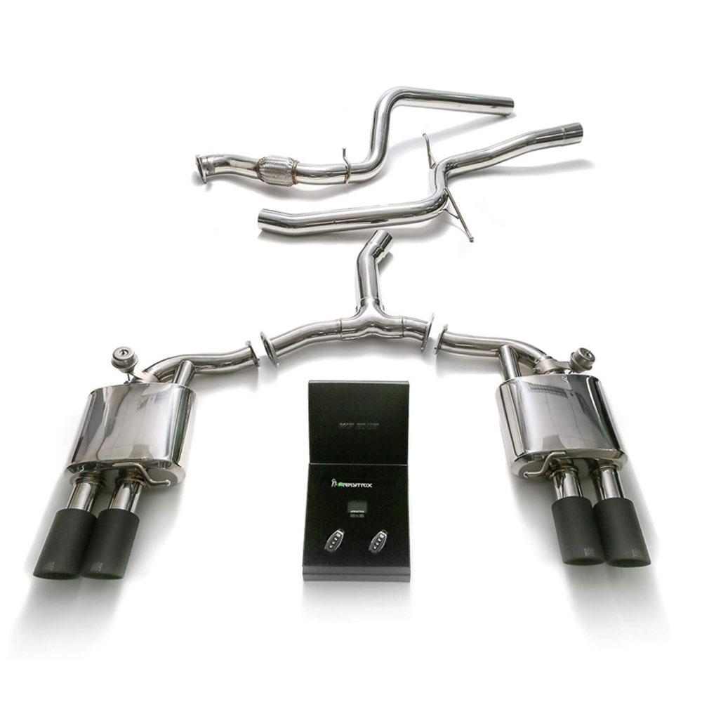 Armytrix Stainless Steel Valvetronic Catback Exhaust System | 2016-2021 Audi A5 (AU952-QC11)-C-Dub Tech