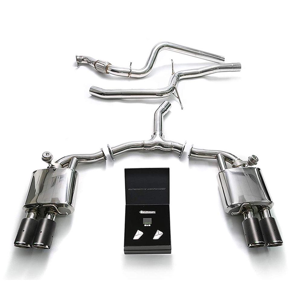 Armytrix Stainless Steel Valvetronic Catback Exhaust System | 2016-2021 Audi A5 Quattro/Sportback (AU954-QC11)-C-Dub Tech