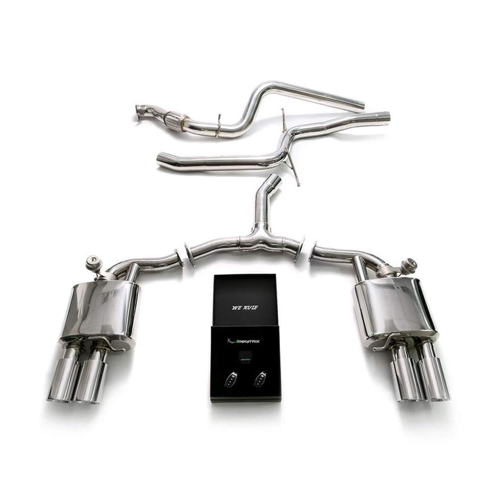 Armytrix Stainless Steel Valvetronic Catback Exhaust System | 2016-2021 Audi A5 Quattro/Sportback (AU954-QC11)-C-Dub Tech