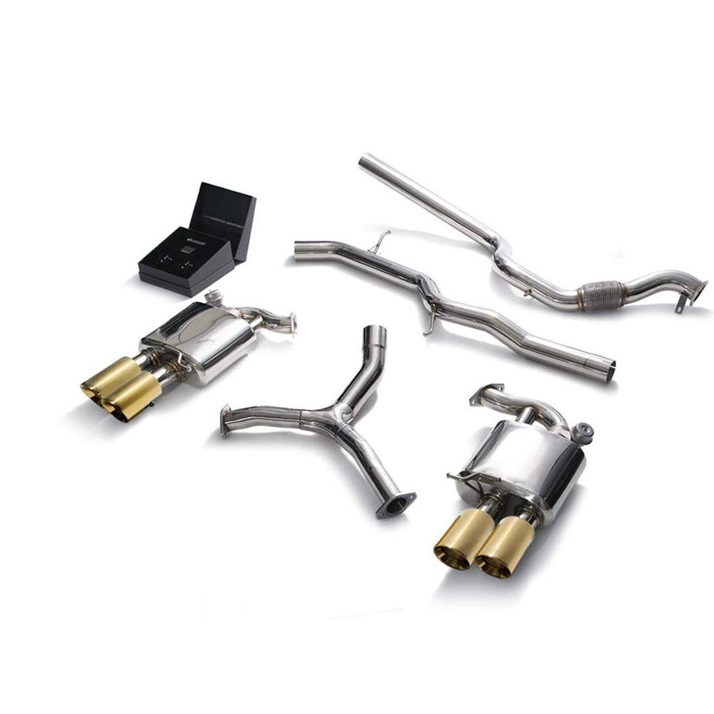 Armytrix Stainless Steel Valvetronic Catback Exhaust System | 2016-2021 Audi A5 Quattro/Sportback (AU954-QC11)-C-Dub Tech
