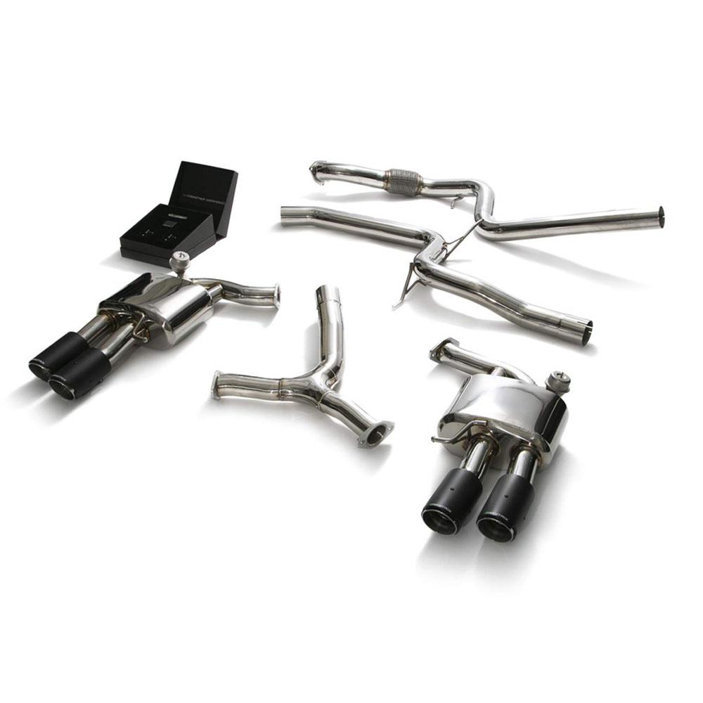 Armytrix Stainless Steel Valvetronic Catback Exhaust System | 2016-2021 Audi A5 Coupe 2WD (AU9C2-QC11)-C-Dub Tech