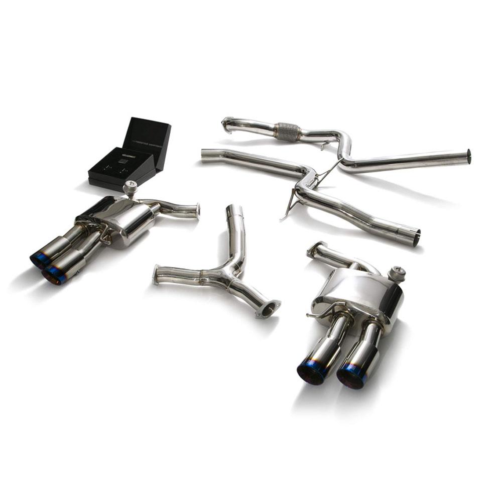 Armytrix Stainless Steel Valvetronic Catback Exhaust System | 2016-2021 Audi A5 Coupe 2WD (AU9C2-QC11)-C-Dub Tech