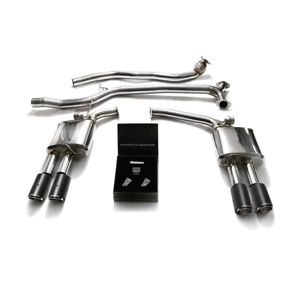 Armytrix Stainless Steel Valvetronic Catback Exhaust System | 2008-2015 Audi A5/A5 Quattro (AUB82-QC11)-C-Dub Tech