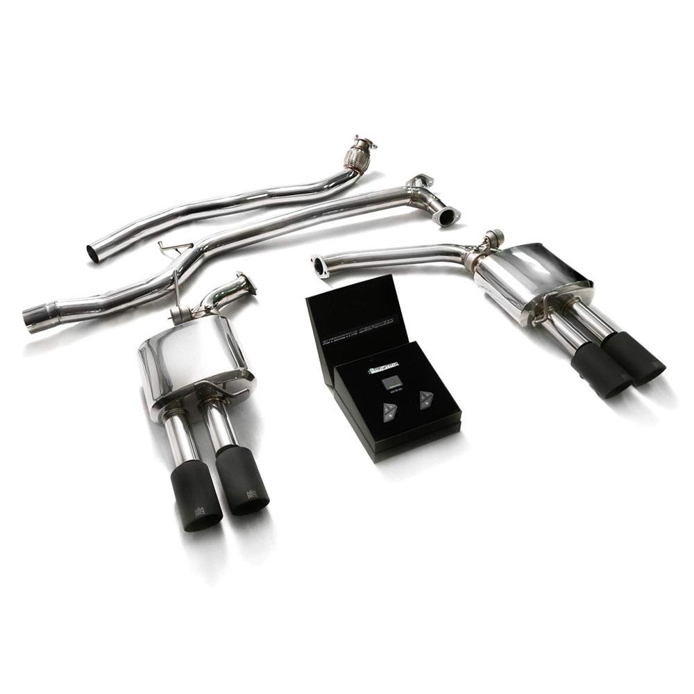 Armytrix Stainless Steel Valvetronic Catback Exhaust System | 2008-2015 Audi A5/A5 Quattro (AUB82-QC11)-C-Dub Tech