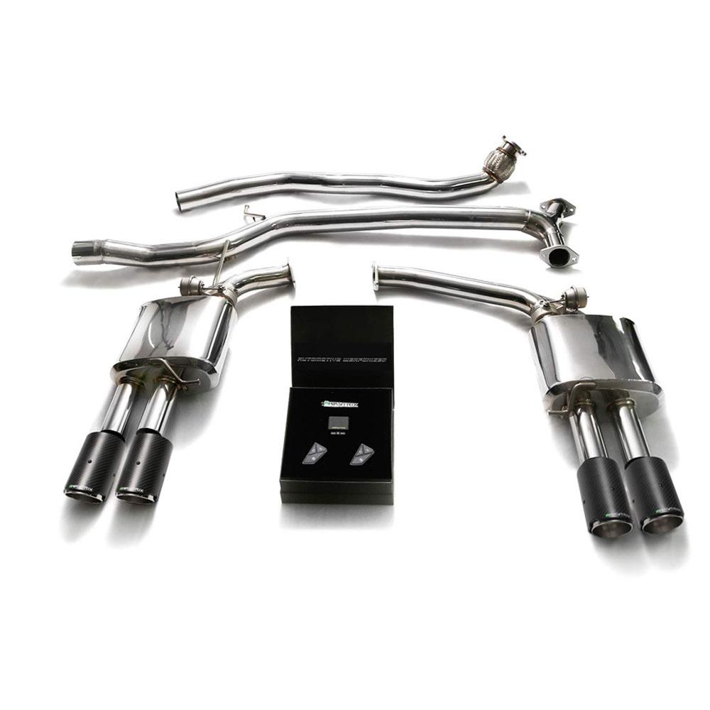 Armytrix Stainless Steel Valvetronic Catback Exhaust System | 2008-2020 Audi A5/A4 Quattro (AUB84-QC11)-C-Dub Tech