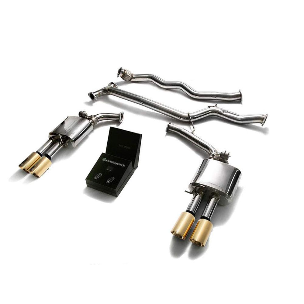 Armytrix Stainless Steel Valvetronic Catback Exhaust System | 2008-2020 Audi A5/A4 Quattro (AUB84-QC11)-C-Dub Tech