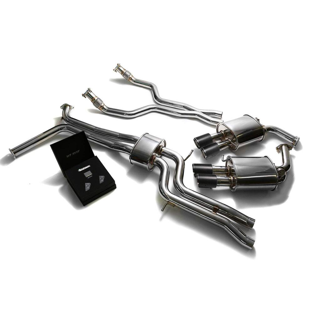 Armytrix Stainless Steel Valvetronic Catback Exhaust System | 2011-2018 Audi A6/A7 V6 (AUC7T-QC11)-C-Dub Tech