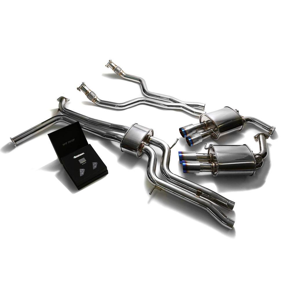 Armytrix Stainless Steel Valvetronic Catback Exhaust System | 2011-2018 Audi A6/A7 V6 (AUC7T-QC11)-C-Dub Tech