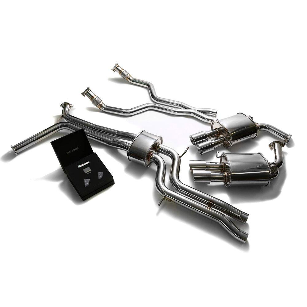 Armytrix Stainless Steel Valvetronic Catback Exhaust System | 2011-2018 Audi A6/A7 V6 (AUC7T-QC11)-C-Dub Tech