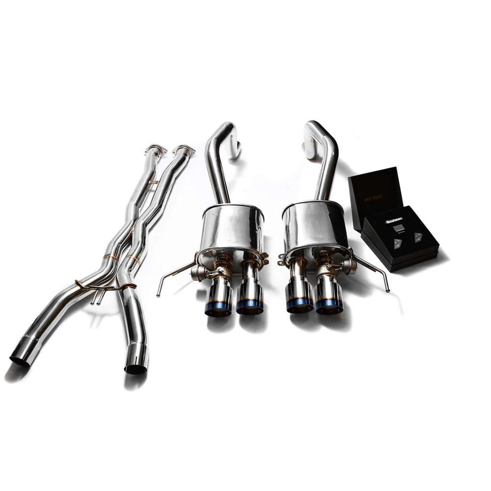 Armytrix Stainless Steel Valvetronic Catback Exhaust System | 2014-2019 Chevrolet Corvette C7 (CZ6C7-X+CZ6C7-QS28B)-C-Dub Tech