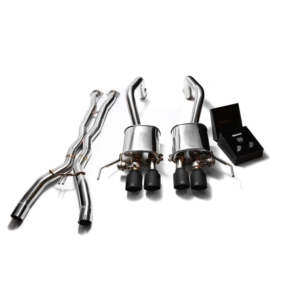 Armytrix Stainless Steel Valvetronic Catback Exhaust System | 2014-2019 Chevrolet Corvette C7 (CZ6C7-X+CZ6C7-QS28B)-C-Dub Tech
