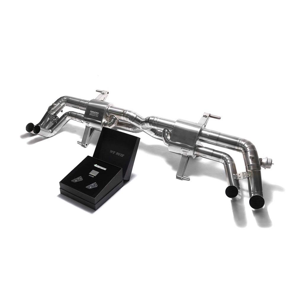 Armytrix Titanium Valvetronic Exhaust System | 2015-2020 Lamborghini Huracan (LBHL6-C)-C-Dub Tech