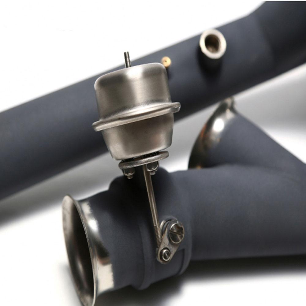 Armytrix Ceramic Coated Valvetronic Cat-Pipe W/200 CPSI Catalytic Converter | 2006-2010 Lamborghini Murcielago (LBM64-CDC)-C-Dub Tech