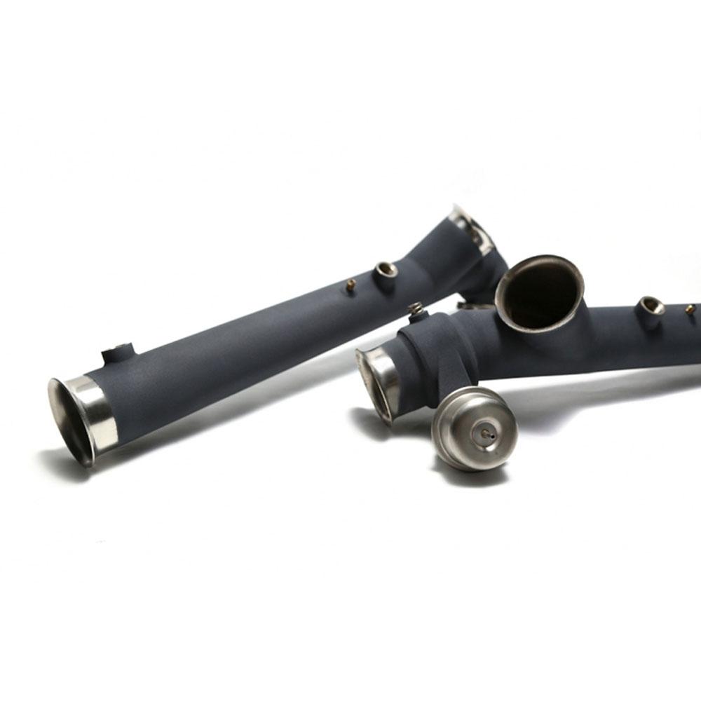 Armytrix Ceramic Coated Valvetronic Cat-Pipe W/200 CPSI Catalytic Converter | 2006-2010 Lamborghini Murcielago (LBM64-CDC)-C-Dub Tech