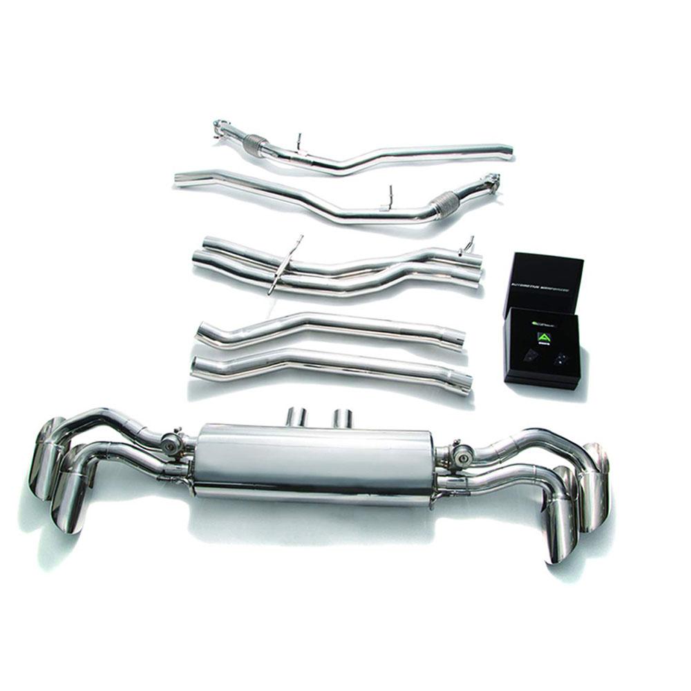 Armytrix Stainless Steel Valvetronic Exhaust System | 2018+ Lamborghini Urus 4.0L V8 (LBU65-QS50B)-C-Dub Tech