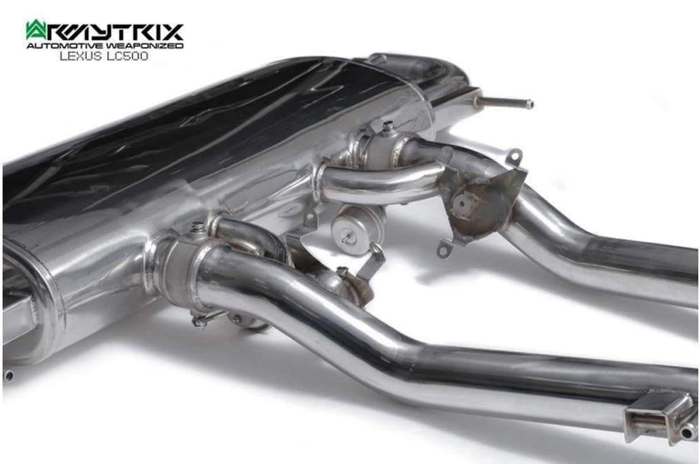 ARMYTRIX Valvetronic Cat-Back Exhaust | 2017-2019 Lexus LC500 5.0L (LXLC5-C)-C-Dub Tech