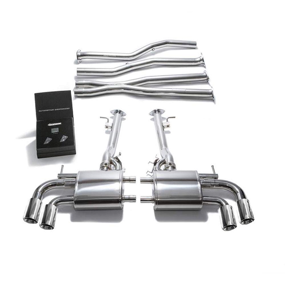Armytrix Stainless Steel Valvetronic Exhaust System | 2017-2021 Lexus LC500 (LXLC5-QC11)-C-Dub Tech