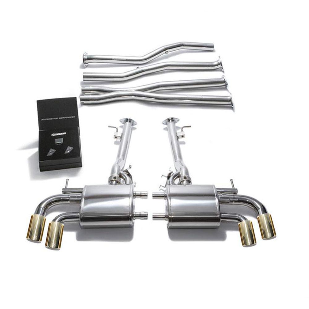 Armytrix Stainless Steel Valvetronic Exhaust System | 2017-2021 Lexus LC500 (LXLC5-QC11)-C-Dub Tech