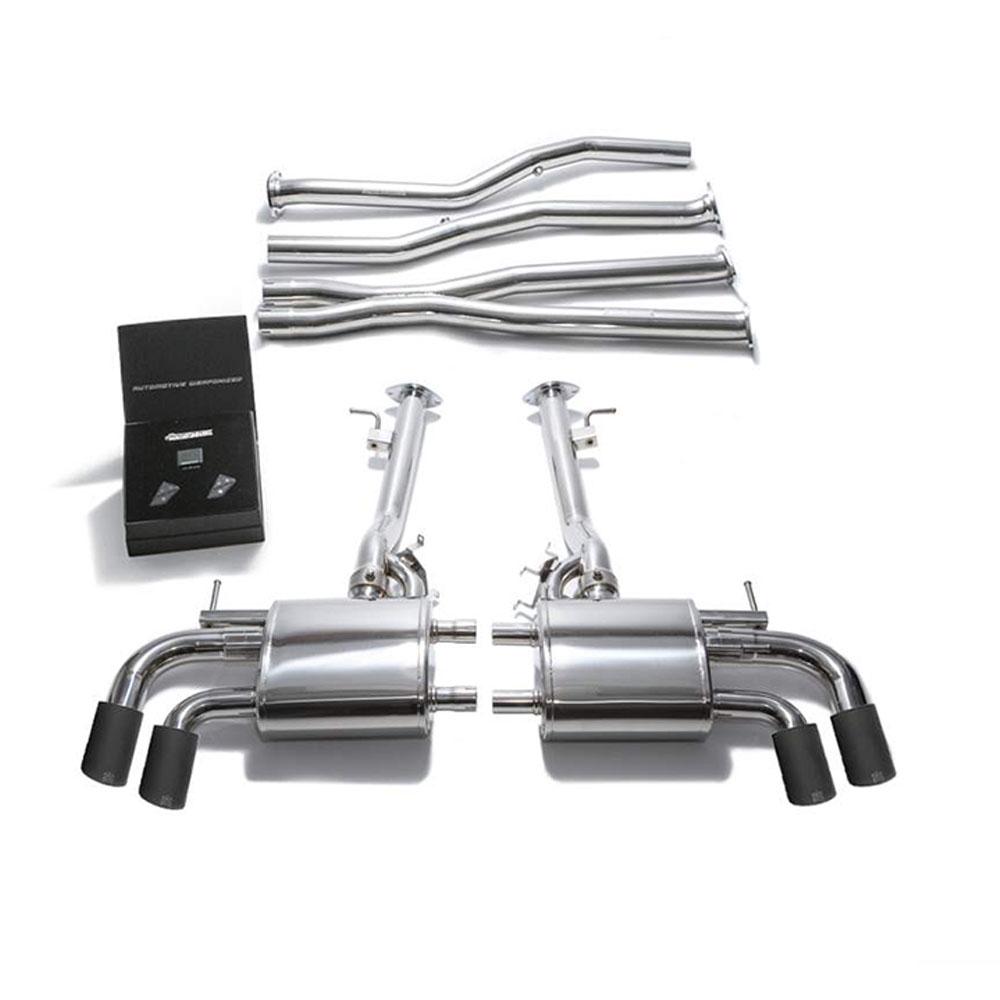 Armytrix Stainless Steel Valvetronic Exhaust System | 2017-2021 Lexus LC500 (LXLC5-QC11)-C-Dub Tech