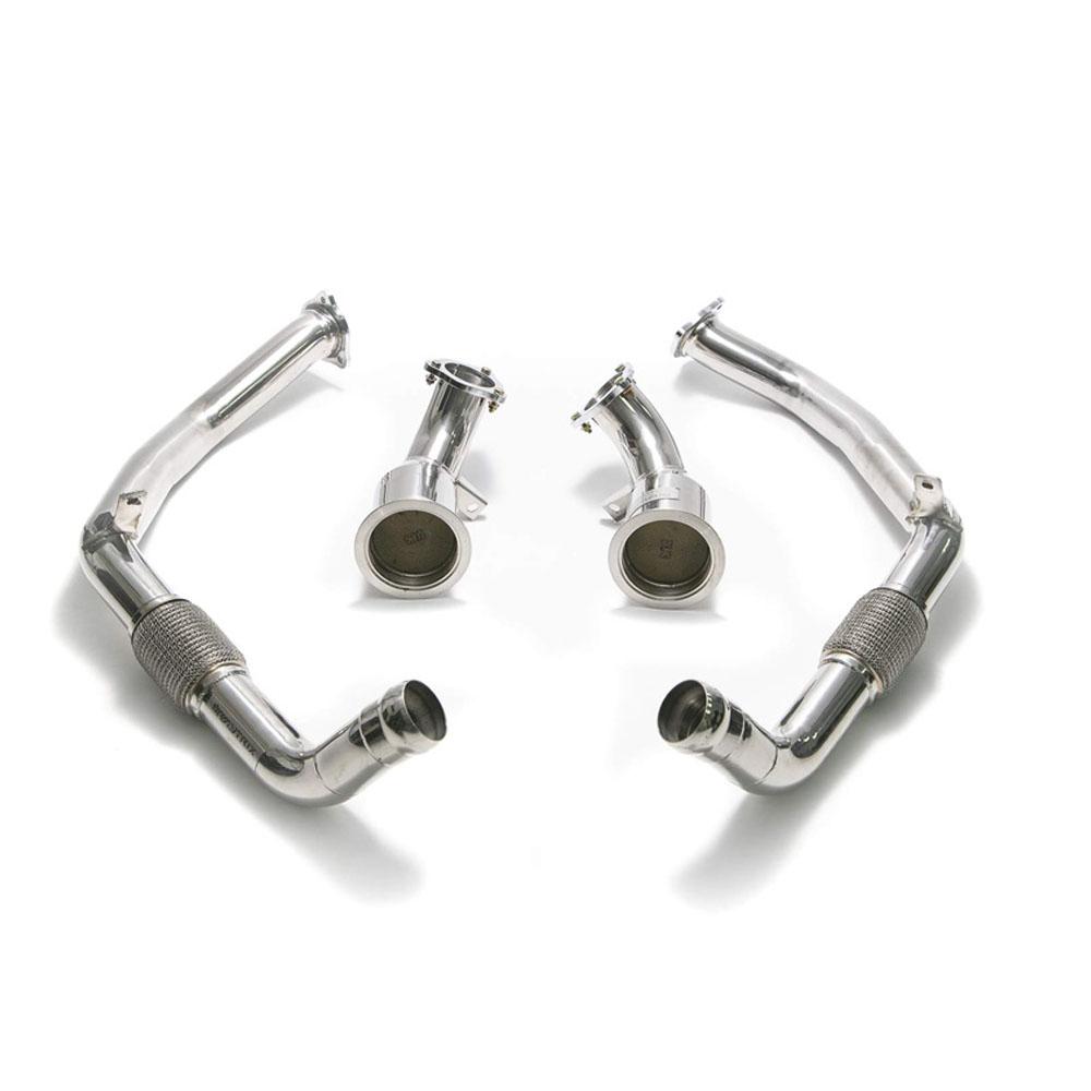 Armytrix Sport Main Cat-Pipe w/200 CPSI Catalytic Converter | 2018-2019 Porsche 971 Panamera (P71T2-CD1)-C-Dub Tech