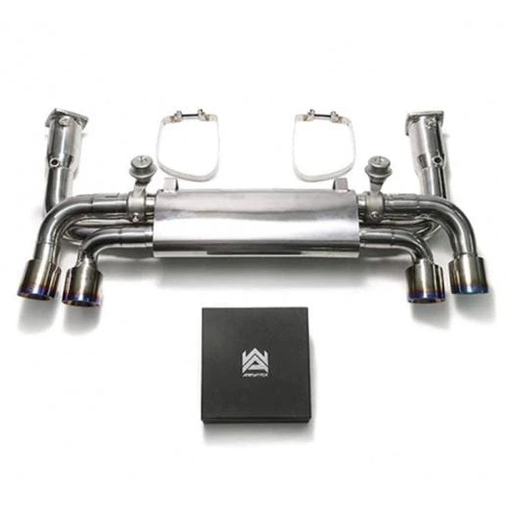 Armytrix Stainless Steel Sport High-Flow Valvetronic Exhaust System | 2017-2019 Porsche 991.2 Carrera (P92C2-CD+P92C2-DS41B)-C-Dub Tech